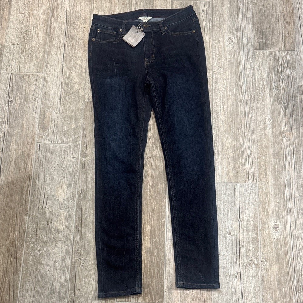 NWT Matilda Jane Size 8 Dark Wash Skinny Jeans